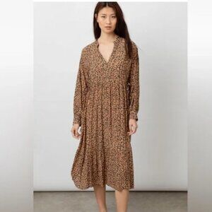NWT Rails Maple Cheetah Animal Pring Dress Sz M